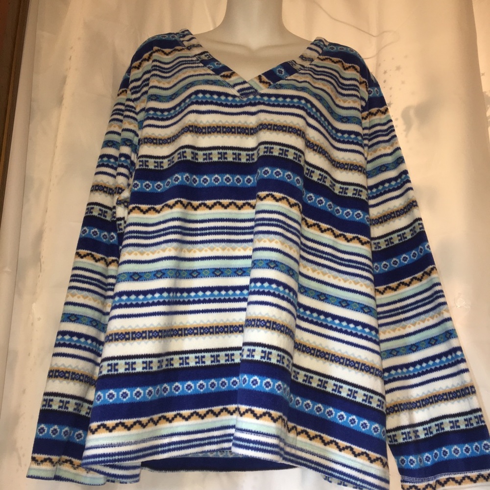 Women’s blouse plus size 3X sleepwear long sleeves